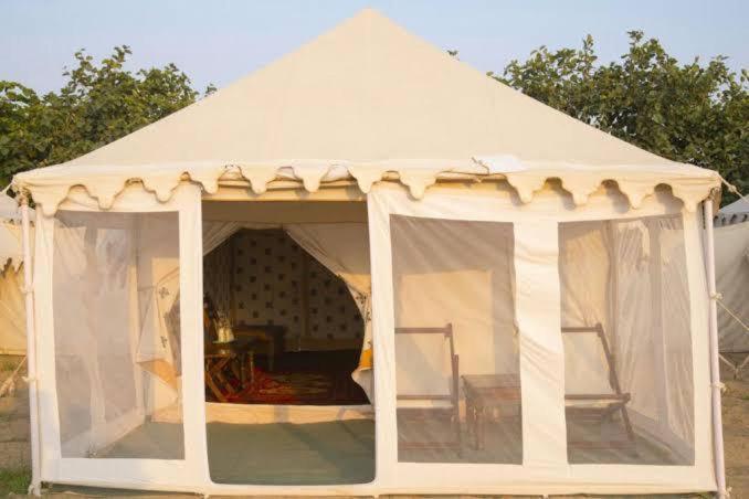Golden Sandstone Hotel Desert Safari Camp Jaisalmer Exterior foto